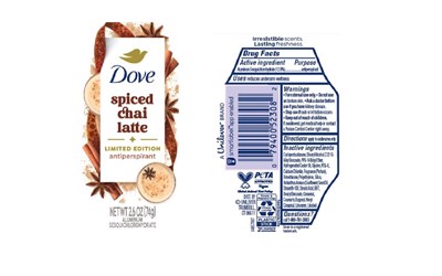 Label (Spiced Chai Latte   Front And Back Label)